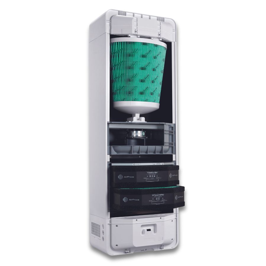 Máy cấp khí tươi+Lọc không khí AirProce AC-500 Máy lọc cấp khí tươi AC-360