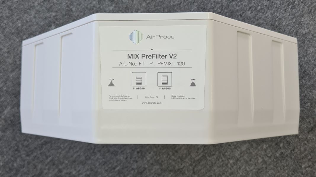 Bộ lọc F7 Mix hiệu quả trong việc loại bỏ bụi thô