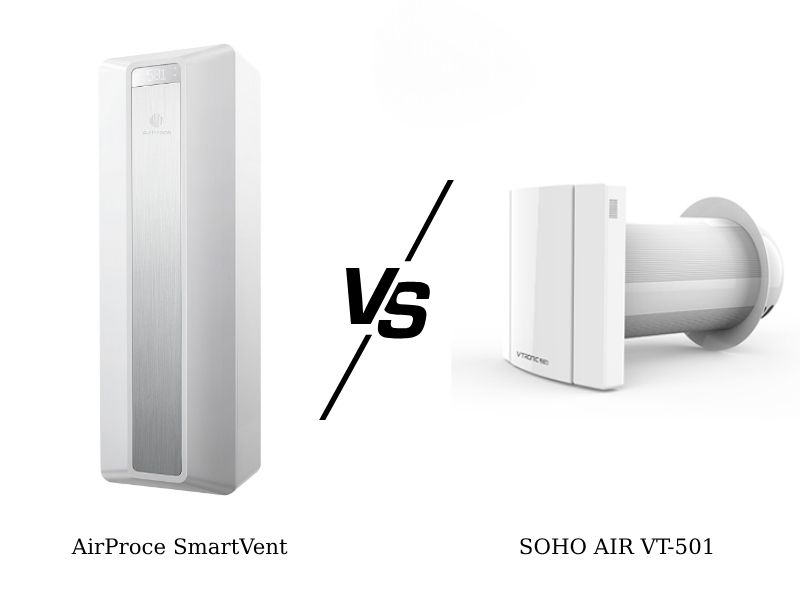 So sánh AirProce SmartVent với SOHO AIR VT-501