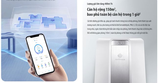 Máy cấp khí tươi AirProce AC-360 – Không khí sạch chuẩn châu Âu may-cap-khi-tuoi-airproce