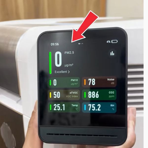 Review máy cấp khí tươi + lọc không khí AC-260 - Đánh giá hiệu quả cấp khí tươi, lọc bụi mịn AI-700 giúp lọc sạch 99,99% bụi mịn PM2.5, mang lại không khí trong lành, giảm nguy cơ tái phát viêm xoang.
