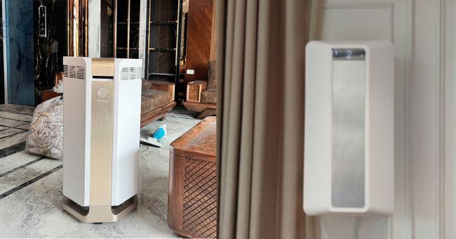 Khử Mùi Thuốc Lá Hiệu Quả Trong Phòng Kín Bằng Máy Lọc Không Khí Khử mùi thuốc lá trong nhà với 2 dòng máy lọc không khí AI-700 và máy cấp khí tuơi và lọc không khí AC-160