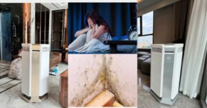 khử mùi ẩm mốc trong nhà