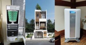 máy lọc không khí cho nhà ống