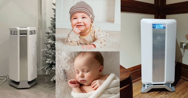Máy lọc không khí cho nhà có trẻ nhỏ: Giải pháp bảo vệ sức khỏe toàn diện máy lọc không khí cho trẻ nhỏ