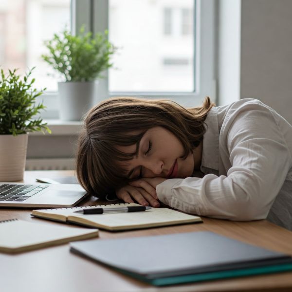 uể oải,mệt mỏi khi làm việc