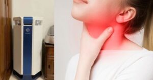 Nằm phòng điều hoà bị khô họng