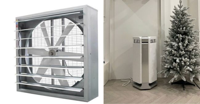 Quạt hút mùi kết hợp máy lọc không khí giúp không gian luôn sạch thoáng quạt hút mùi kết hợp máy lọc không khí