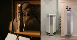máy lọc không khí cho studio