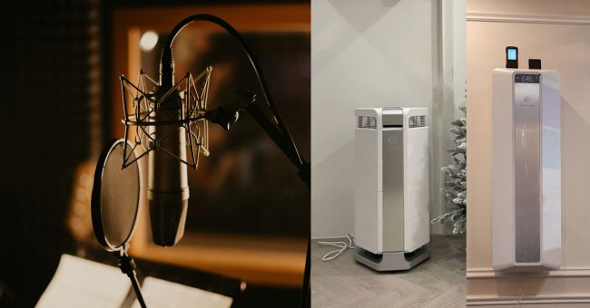 Máy lọc không khí cho studio thu âm có thực sự cần thiết không? máy lọc không khí cho studio