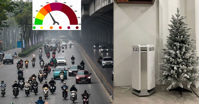 ố ngày ô nhiễm ở Thành phố Hồ Chí Minh và Hà Nội năm 2025 tăng cao: Giải pháp bảo vệ sức khỏe với máy lọc không khí